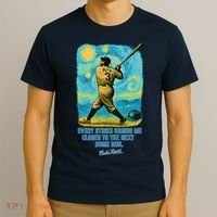 Babe Ruth Quote Starry Night T-Shirt thumb 3
