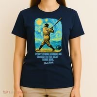 Babe Ruth Quote Starry Night T-Shirt thumb 4
