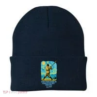 Babe Ruth Quote Starry Night Beanie thumb 0