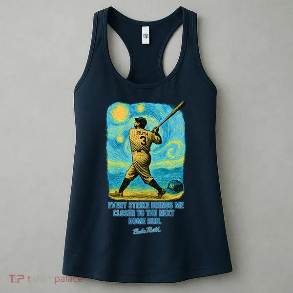 Babe Ruth Quote Starry Night Women's Tank Top