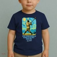 Babe Ruth Quote Starry Night Toddler T-Shirt thumb 2
