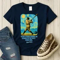 Babe Ruth Quote Starry Night Women's T-Shirt thumb 3