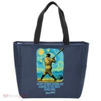 Babe Ruth Quote Starry Night Tote Bag thumb 0