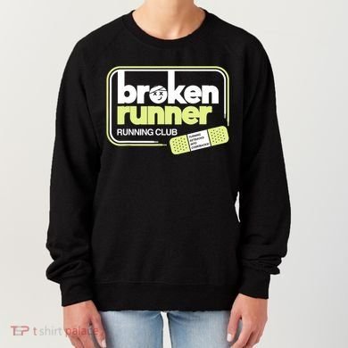 Broken Runner Running Club Turning Setbacks Into Comebacks Women's Sweatshirt