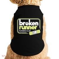 Broken Runner Running Club Turning Setbacks Into Comebacks Doggie Tank thumb 0
