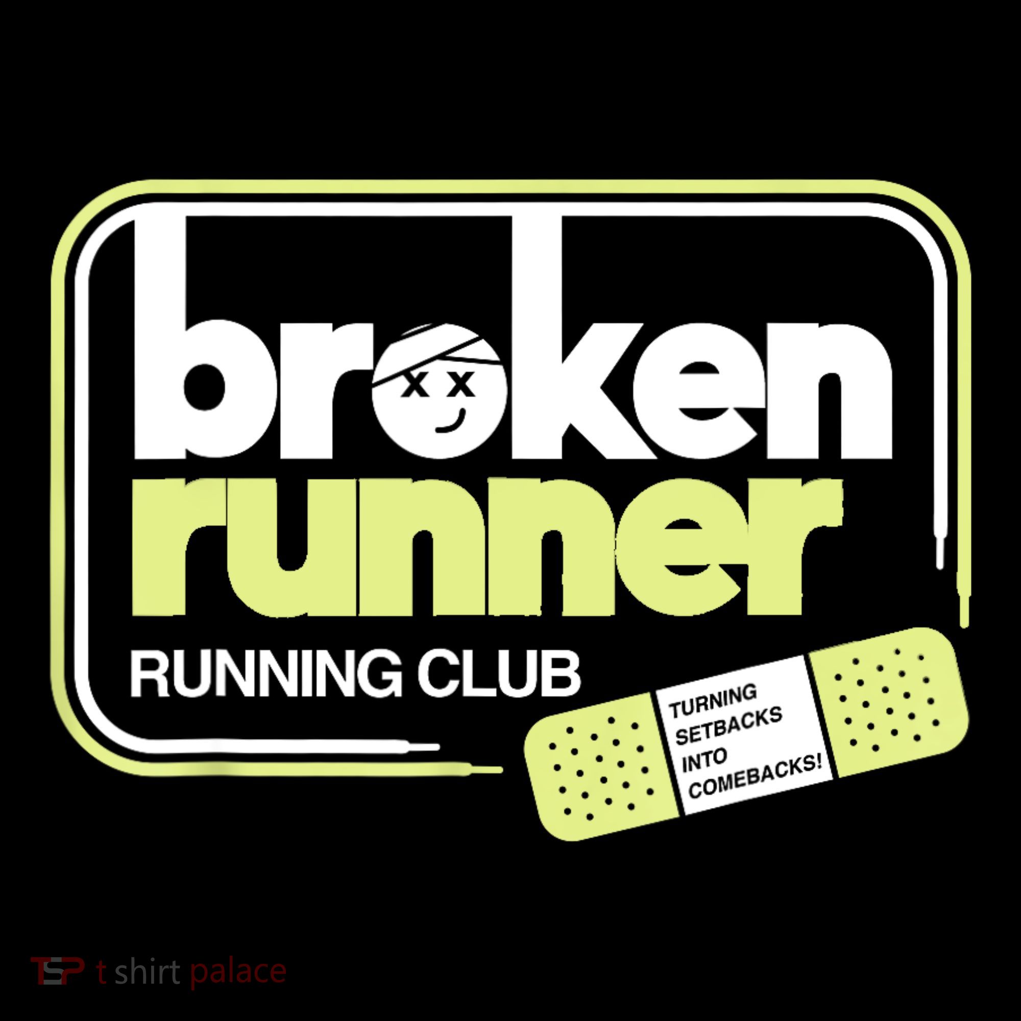 Broken Runner Running Club Turning Setbacks Into Comebacks Long Sleeve Shirt
