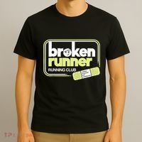 Broken Runner Running Club Turning Setbacks Into Comebacks T-Shirt thumb 3