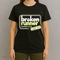Broken Runner Running Club Turning Setbacks Into Comebacks T-Shirt thumb 4