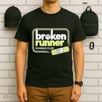Broken Runner Running Club Turning Setbacks Into Comebacks T-Shirt thumb 6