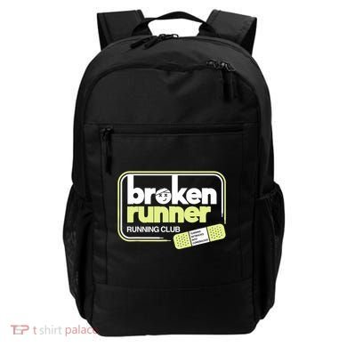 Broken Runner Running Club Turning Setbacks Into Comebacks Backpack