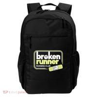 Broken Runner Running Club Turning Setbacks Into Comebacks Backpack thumb 0