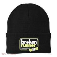 Broken Runner Running Club Turning Setbacks Into Comebacks Beanie thumb 0