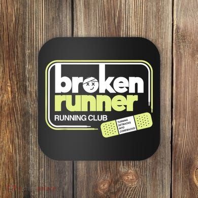 Broken Runner Running Club Turning Setbacks Into Comebacks Coaster