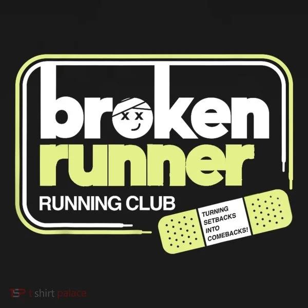 Broken Runner Running Club Turning Setbacks Into Comebacks Women's Hoodie