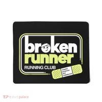 Broken Runner Running Club Turning Setbacks Into Comebacks Mousepad thumb 0
