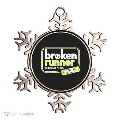 Broken Runner Running Club Turning Setbacks Into Comebacks Ornament