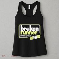 Broken Runner Running Club Turning Setbacks Into Comebacks Women's Tank Top thumb 3