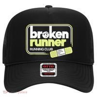 Broken Runner Running Club Turning Setbacks Into Comebacks Hat thumb 0