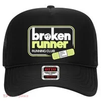 Broken Runner Running Club Turning Setbacks Into Comebacks Hat thumb 0