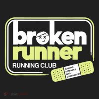 Broken Runner Running Club Turning Setbacks Into Comebacks Hat thumb 2