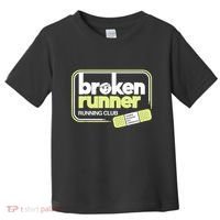 Broken Runner Running Club Turning Setbacks Into Comebacks Toddler T-Shirt thumb 0