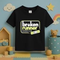 Broken Runner Running Club Turning Setbacks Into Comebacks Toddler T-Shirt thumb 3