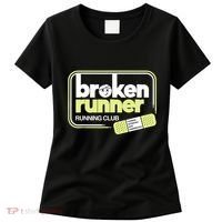 Broken Runner Running Club Turning Setbacks Into Comebacks Women's T-Shirt thumb 0