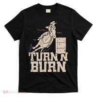 Barrel Racing Racer Rodeo Turn N Burn T-Shirt thumb 0