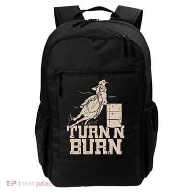 Barrel Racing Racer Rodeo Turn N Burn Backpack