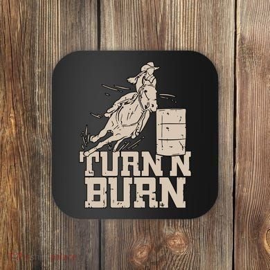 Barrel Racing Racer Rodeo Turn N Burn Coaster