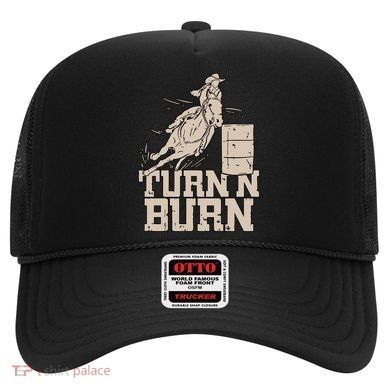 Barrel Racing Racer Rodeo Turn N Burn Hat