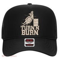 Barrel Racing Racer Rodeo Turn N Burn Hat thumb 0