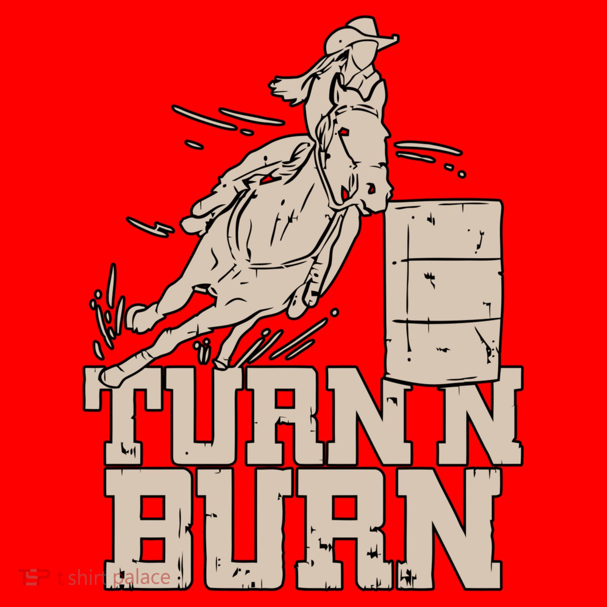 Barrel Racing Racer Rodeo Turn N Burn Santa Hat
