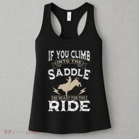 Bull Riding Rodeo Sport Cowboy Bull Rider Women's Tank Top thumb 3