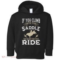 Bull Riding Rodeo Sport Cowboy Bull Rider Toddler Hoodie thumb 0