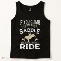 Bull Riding Rodeo Sport Cowboy Bull Rider Tank Top thumb 2