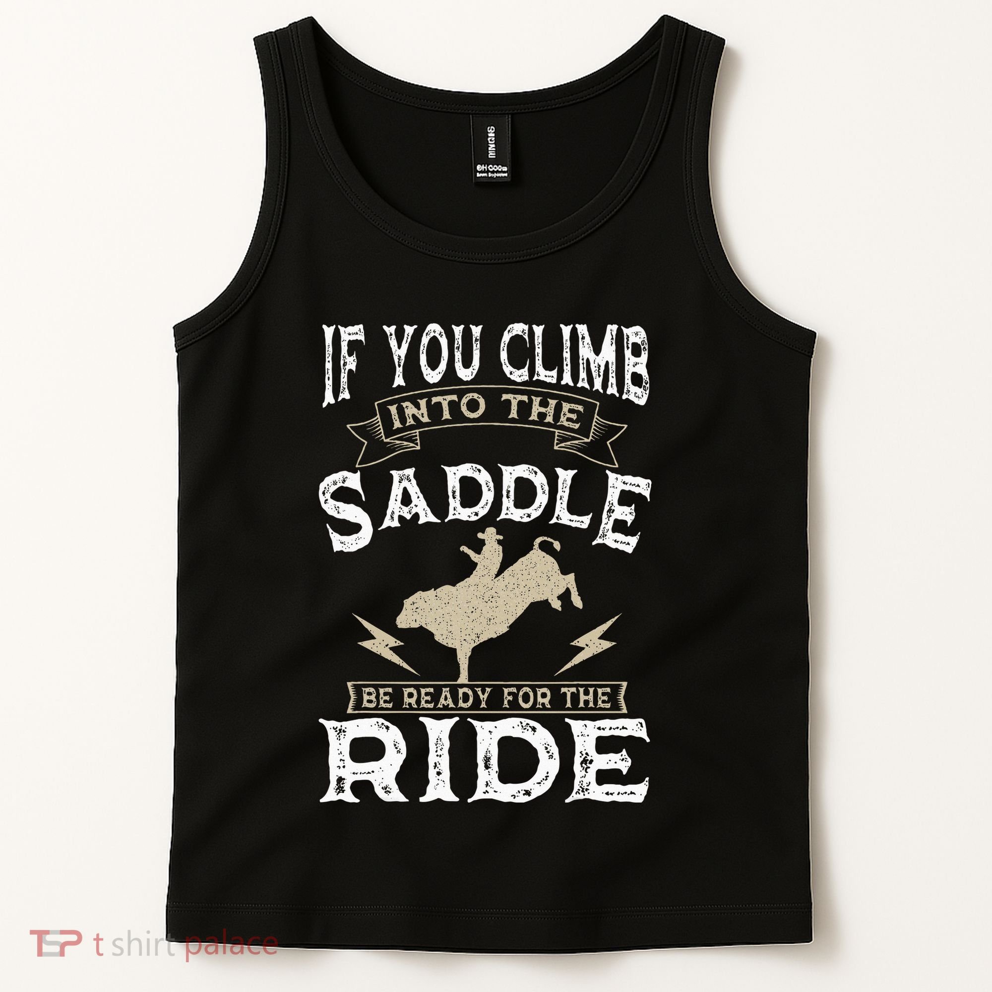 Bull Riding Rodeo Sport Cowboy Bull Rider Tank Top