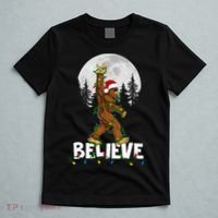 Bigfoot Rock Roll Sasquatch Christmas Believe Gifts  T-Shirt thumb 5