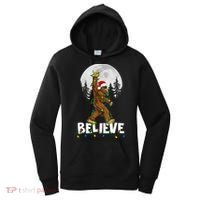 Bigfoot Rock Roll Sasquatch Christmas Believe Gifts  Women's Hoodie thumb 0