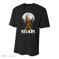 Bigfoot Rock Roll Sasquatch Christmas Believe Gifts  Youth Performance Sprint T-Shirt thumb 0