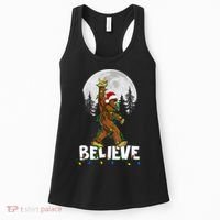 Bigfoot Rock Roll Sasquatch Christmas Believe Gifts  Women's Tank Top thumb 0