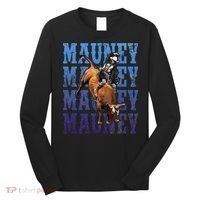 Bull Riders Rodeo Cowboy And Bull Riders Long Sleeve Shirt thumb 0