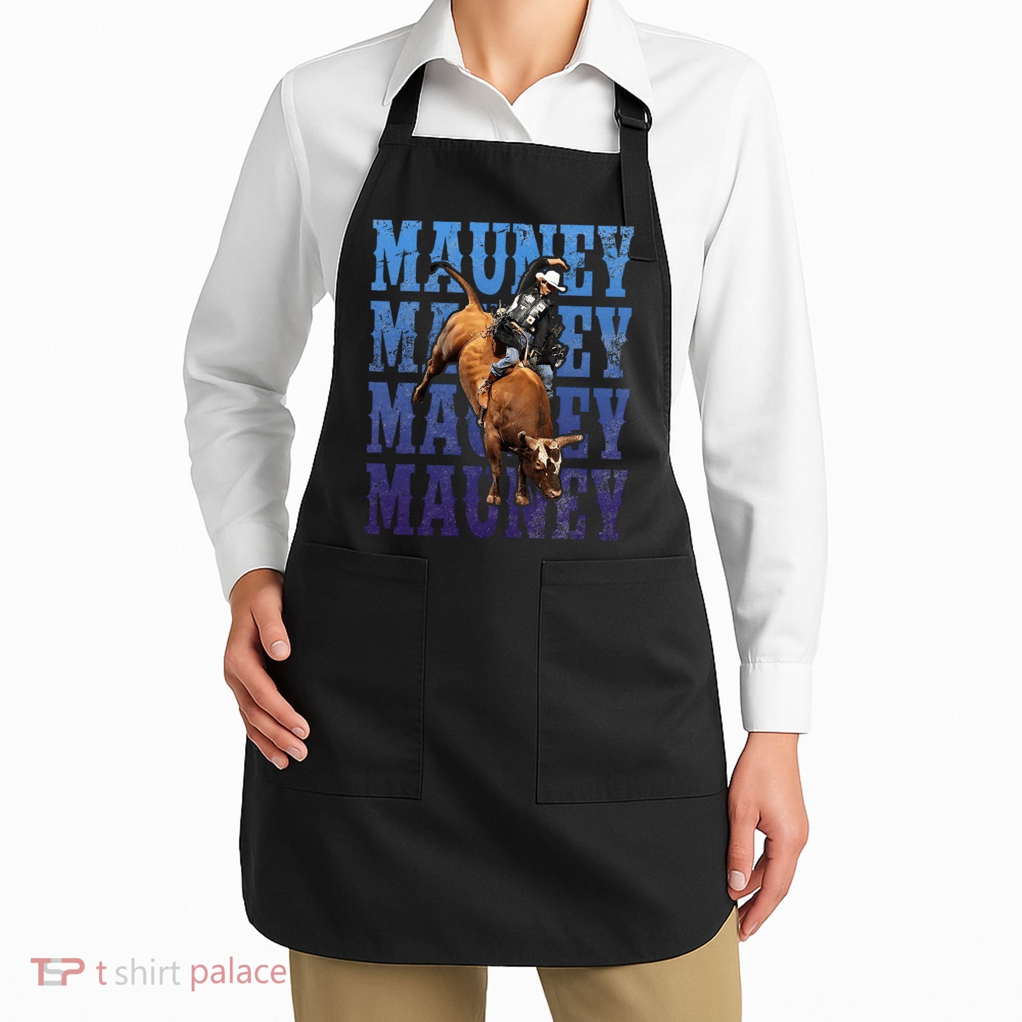 Bull Riders Rodeo Cowboy And Bull Riders Apron