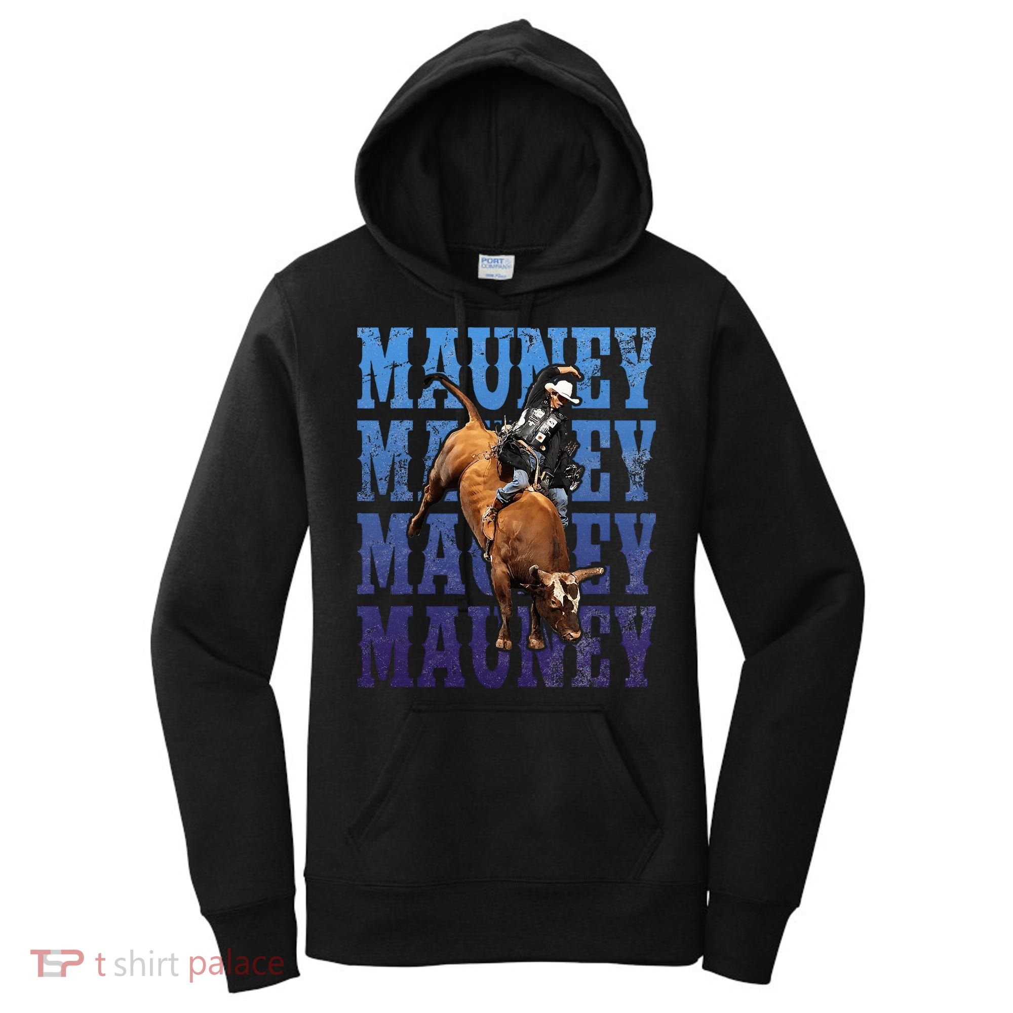 Bull Riders Rodeo Cowboy And Bull Riders Women's Hoodie