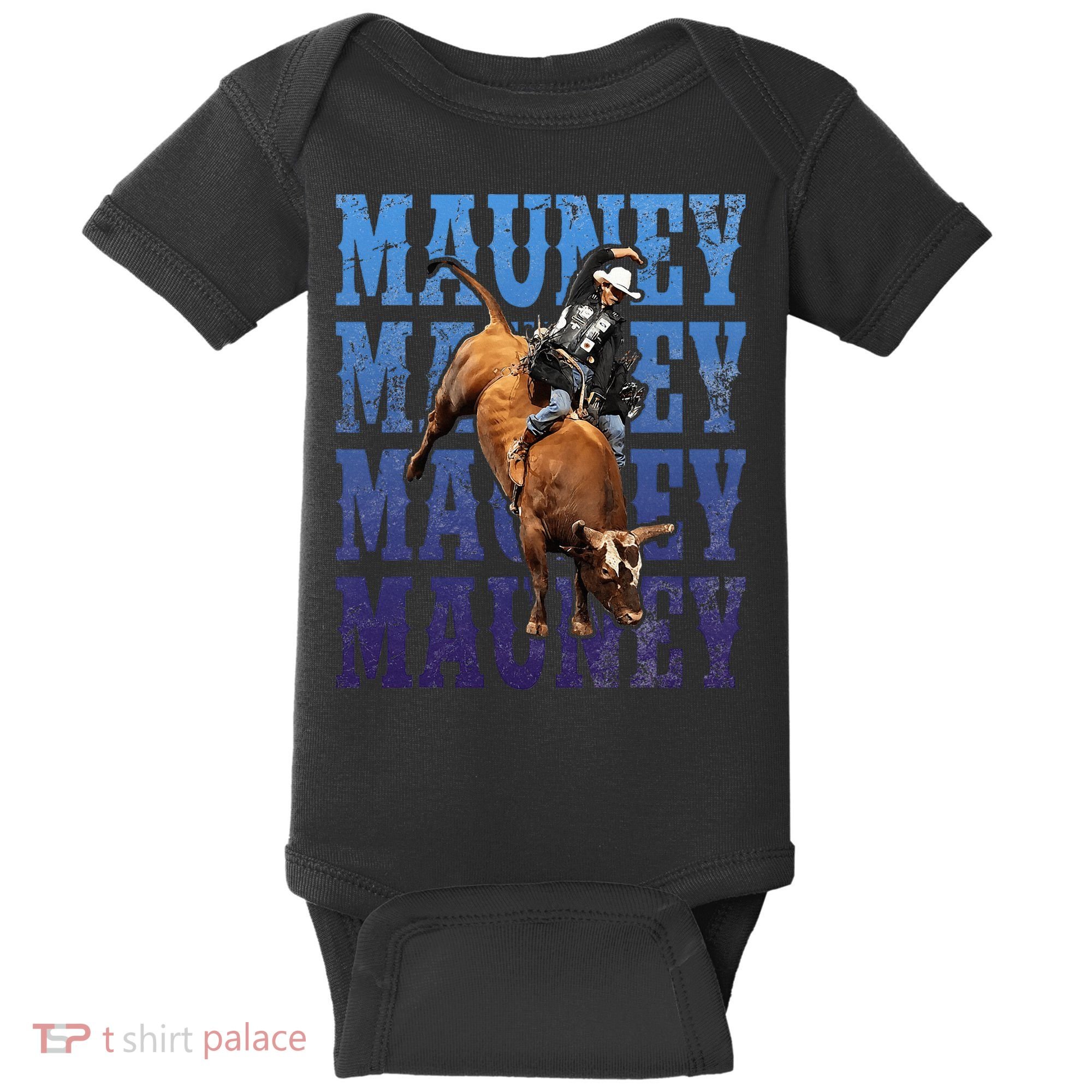 Bull Riders Rodeo Cowboy And Bull Riders Baby Bodysuit