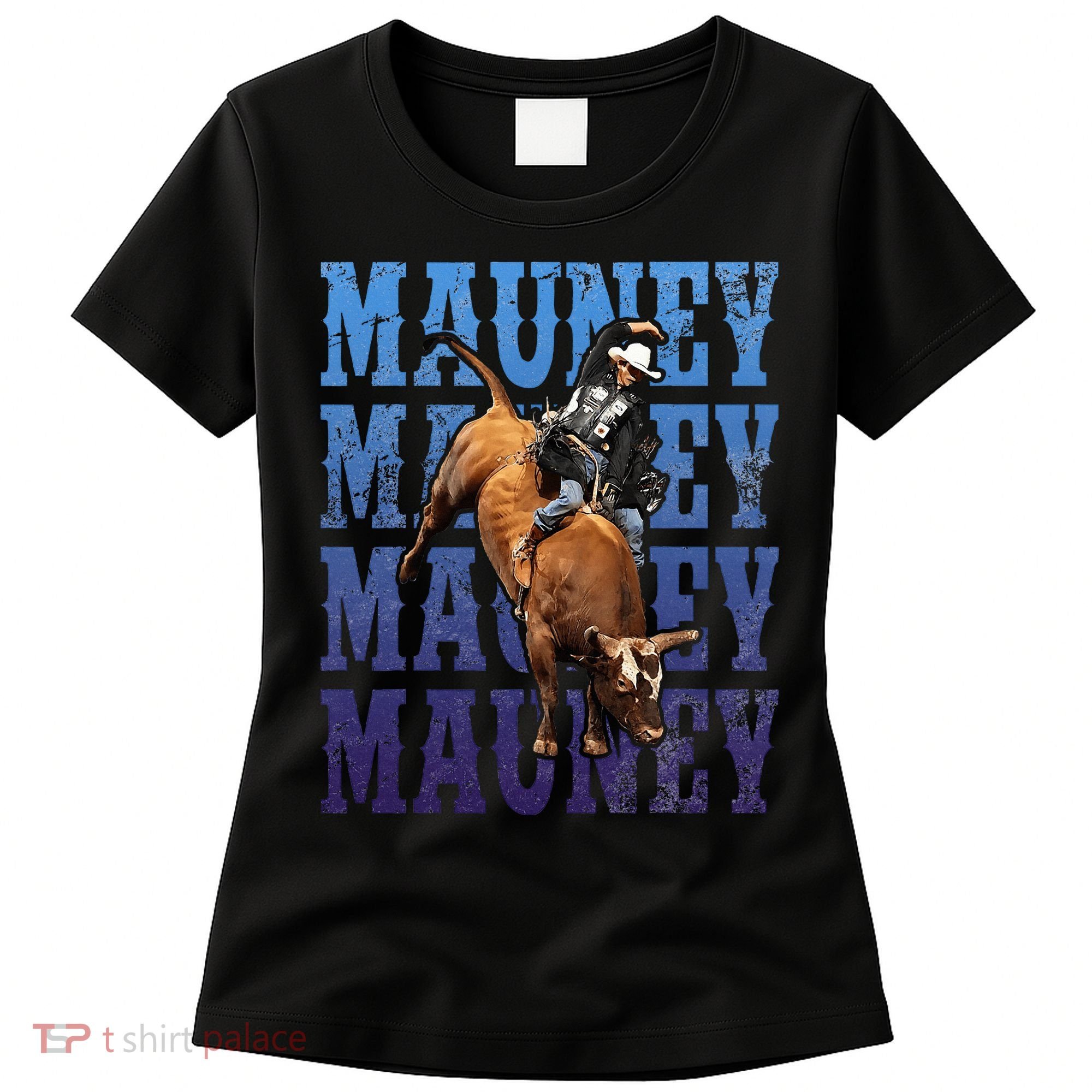 Bull Riders Rodeo Cowboy And Bull Riders Women's T-Shirt