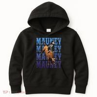 Bull Riders Rodeo Cowboy And Bull Riders Kids Hoodie thumb 0