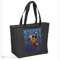 Bull Riders Rodeo Cowboy And Bull Riders Tote Bag thumb 2