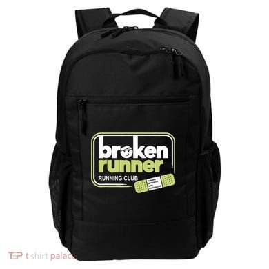 Broken Runner Running Club Turning Setbacks Meme Backpack