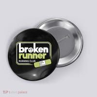 Broken Runner Running Club Turning Setbacks Meme Button thumb 0